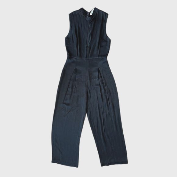 Rachel Antonoff Black Jumpsuit Overalls  Women's Size 10 - Picture 3 of 13
